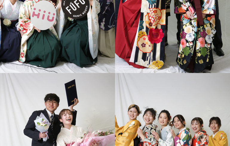 出張セルフ写真館FUFU in 広島国際大学