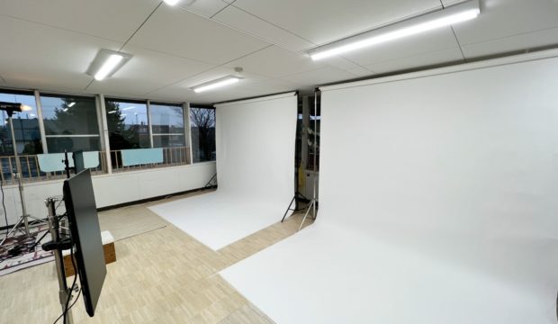 北海道のいなほガーデン星の子幼稚園入園式でセルフ写真館